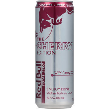 Red Bull Total Zero The Cherry Edition Wild Cherry