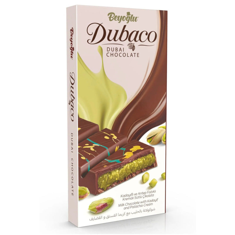 Dubaco Dubai Milk Chocolate Bar 200g Regular Milk Chocolate