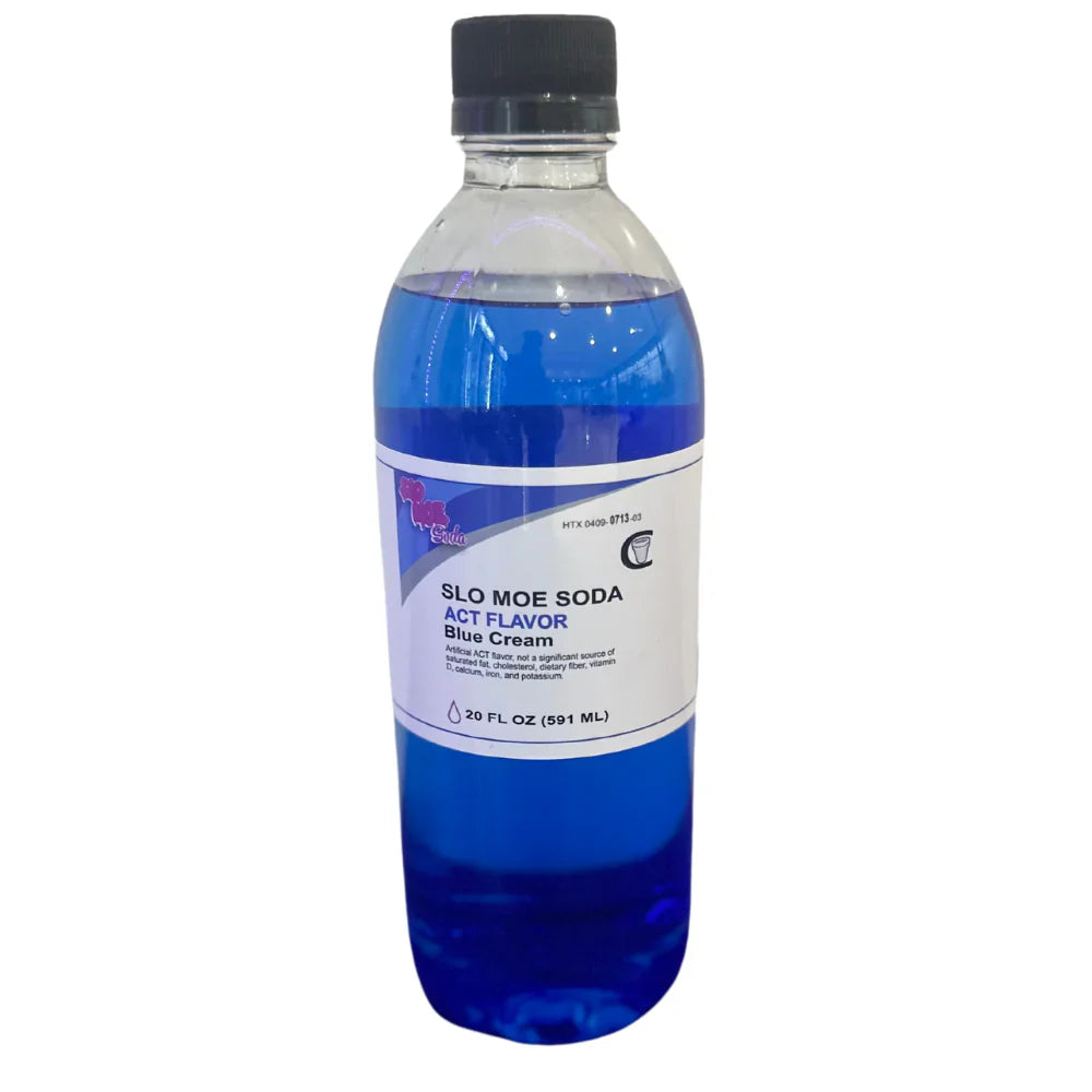 Exotic Pop Slo Moe Act Flavor Blue Cream Soda (EXCLU)