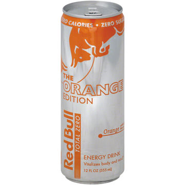 Red Bull Total Zero The Orange Edition Orange