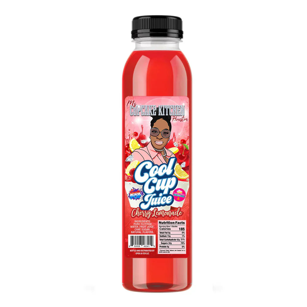 Exotic Pop x Cool Cup Juice Ms Cupcake Kitchen Houston Cherry Lemonade