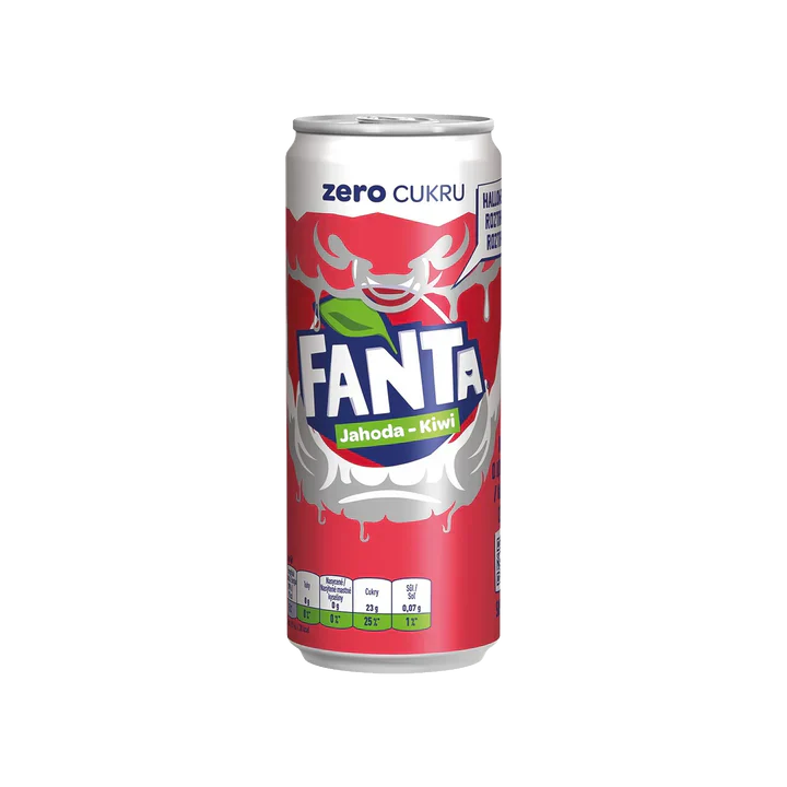 Fanta Strawberry Kiwi Sans Sucre