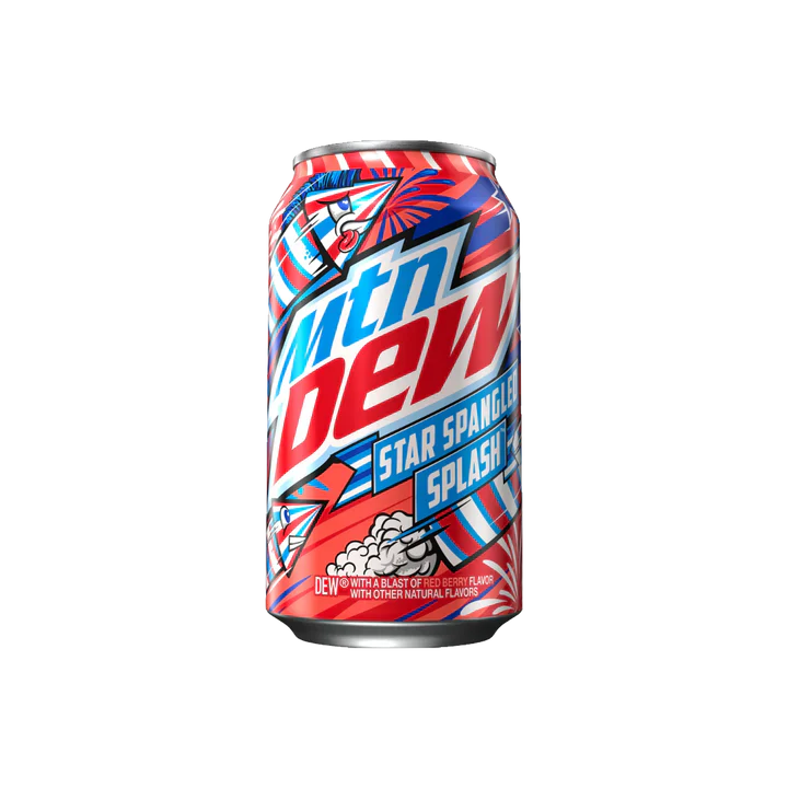 Mountain Dew Star Spangled Splash