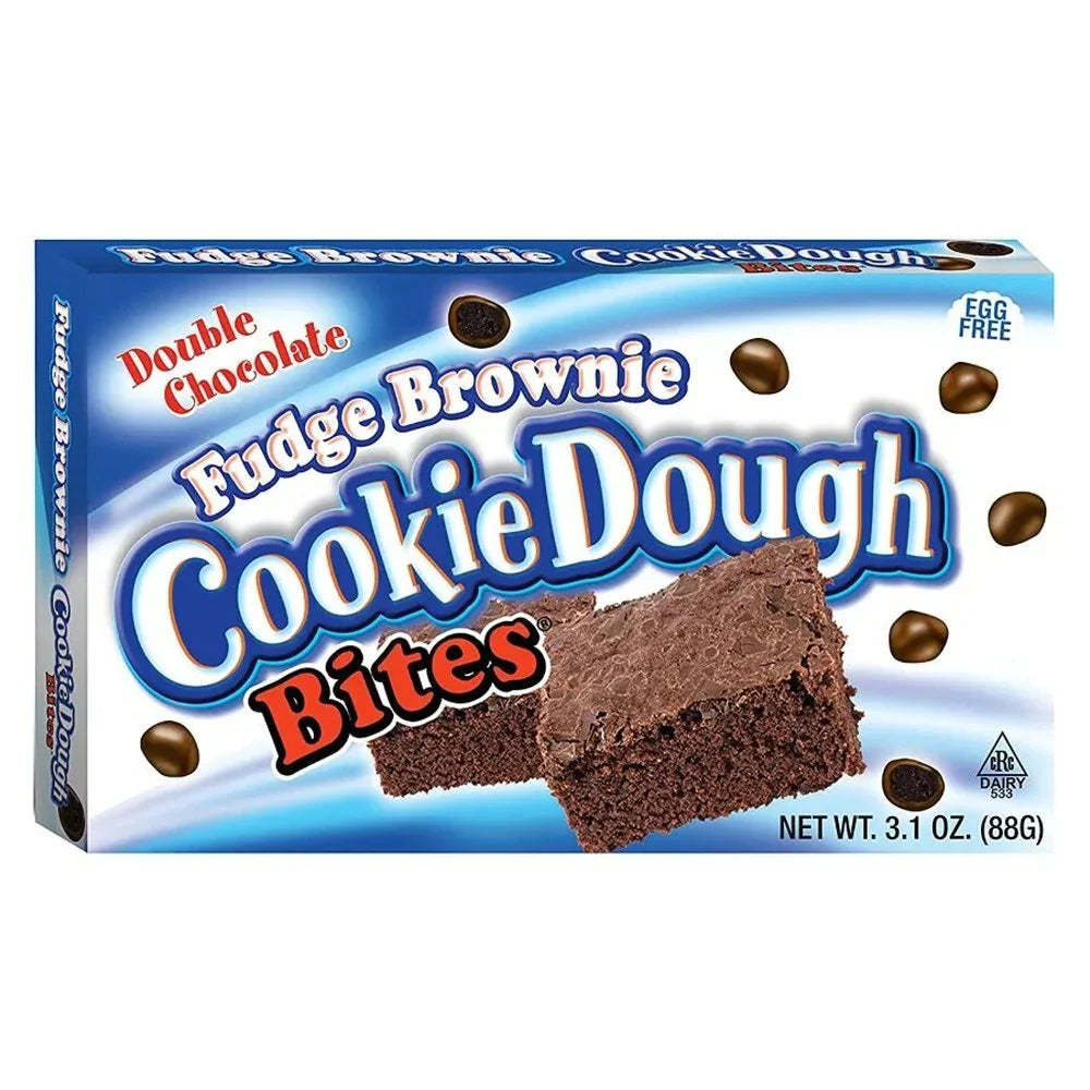 Cookie Dough Bites Fudge Brownie Double Chocolate