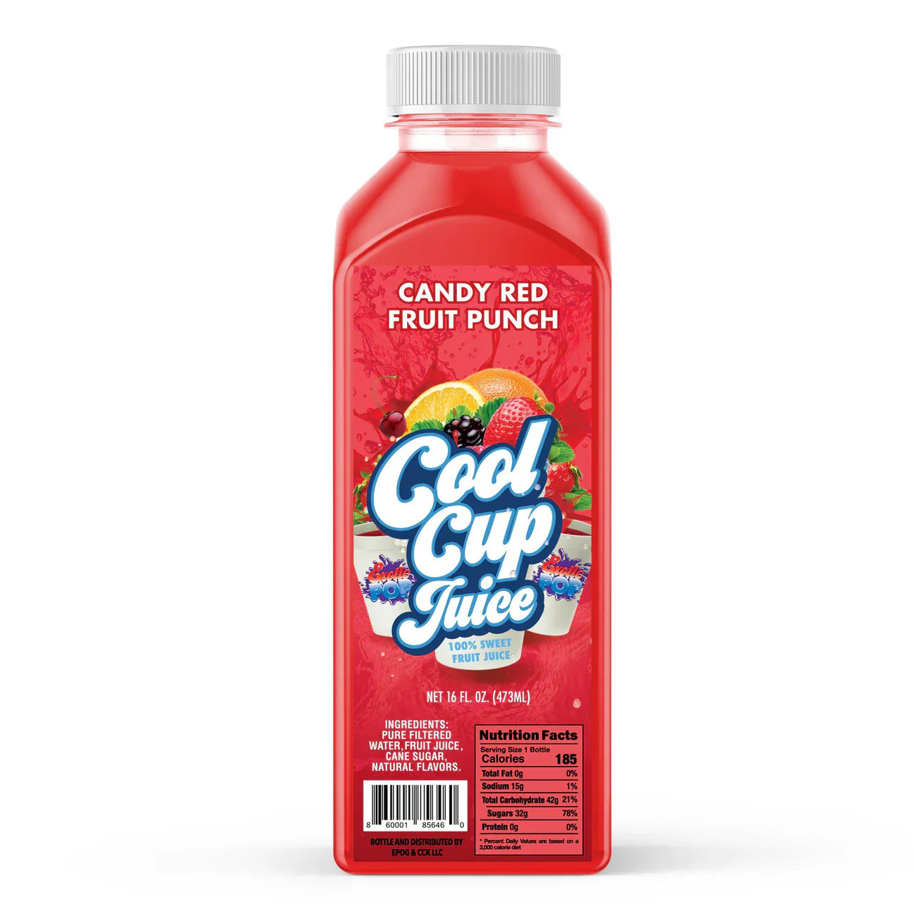 Exotic Pop X Cupcake Kitchen Candy Red Fruit Punch Cool Cup Juice