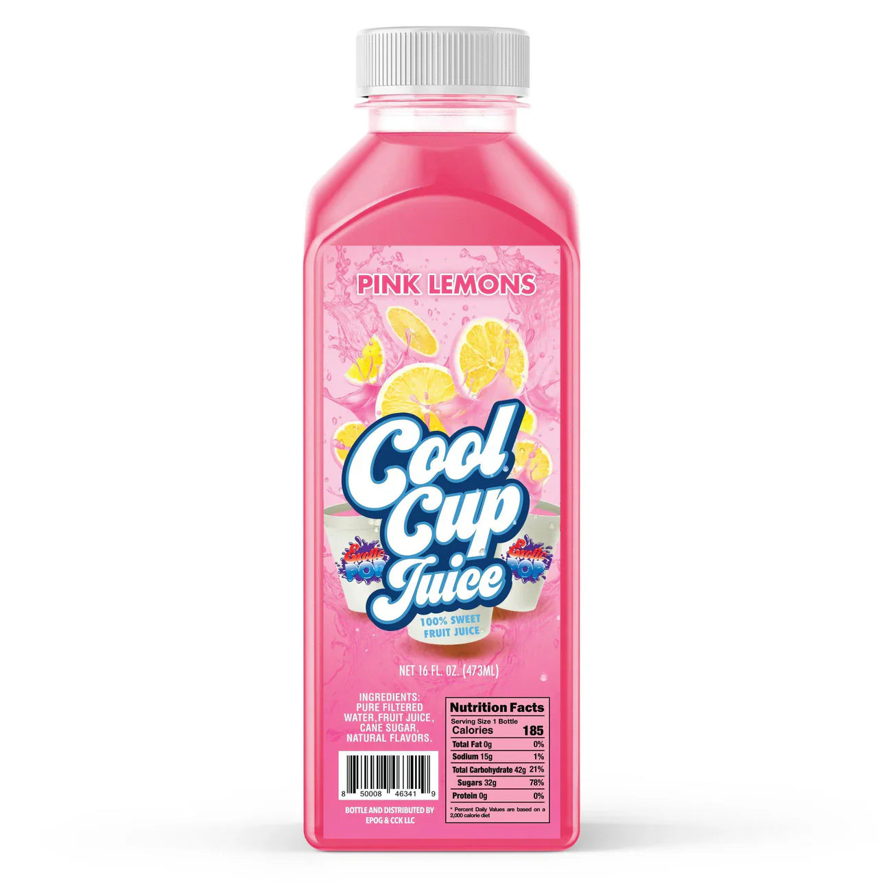 Exotic Pop X Cupcake Kitchen Pink Lemons Cool Cup Juice
