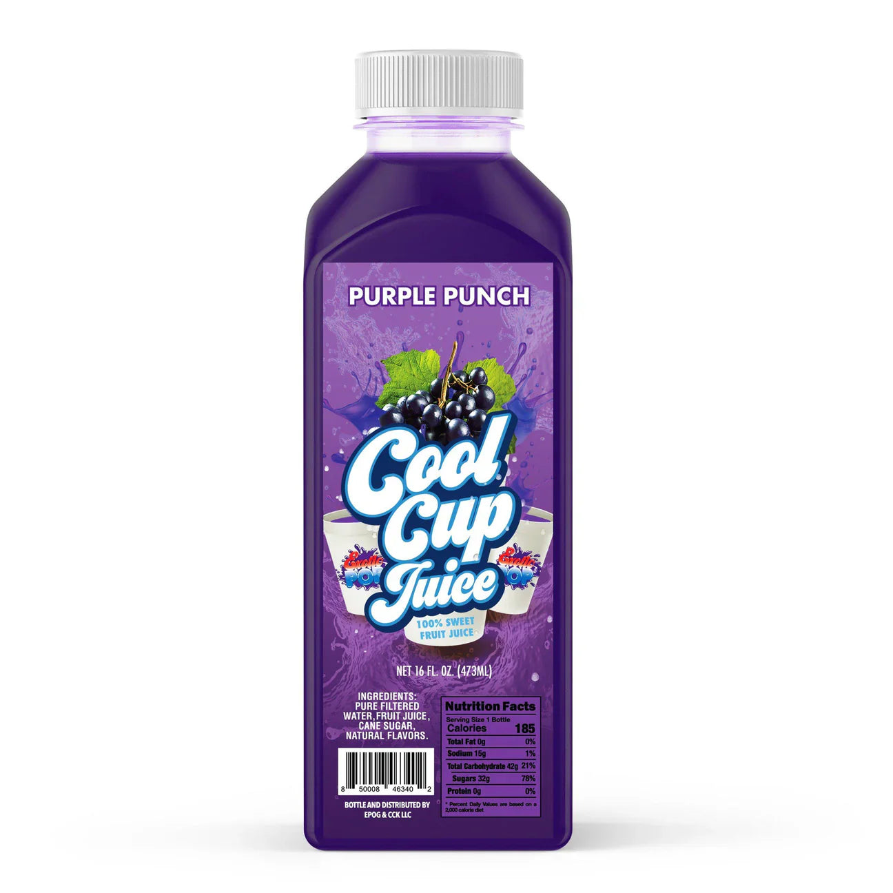 Exotic Pop X Cool Cup Juice x Cupcake Kitchen Purple Punch