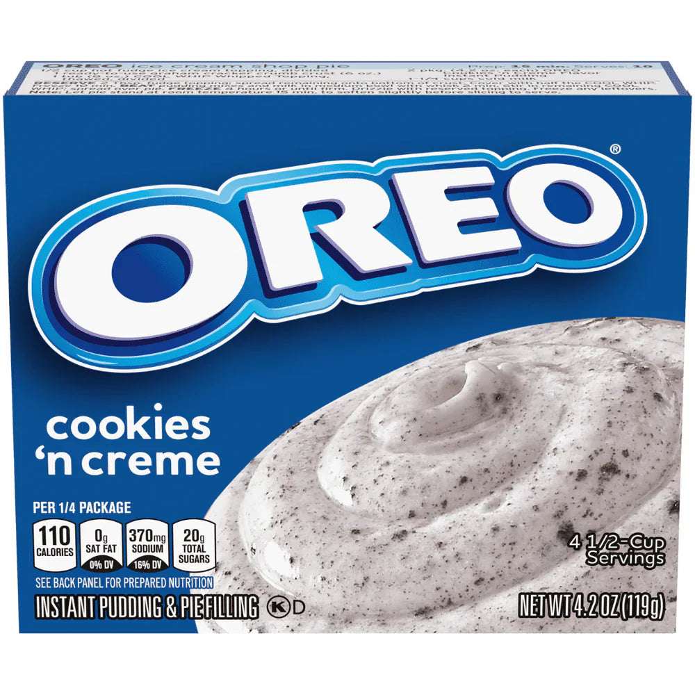 Jell-O Pudding & Pie Filling Oreo Cookies & Cream