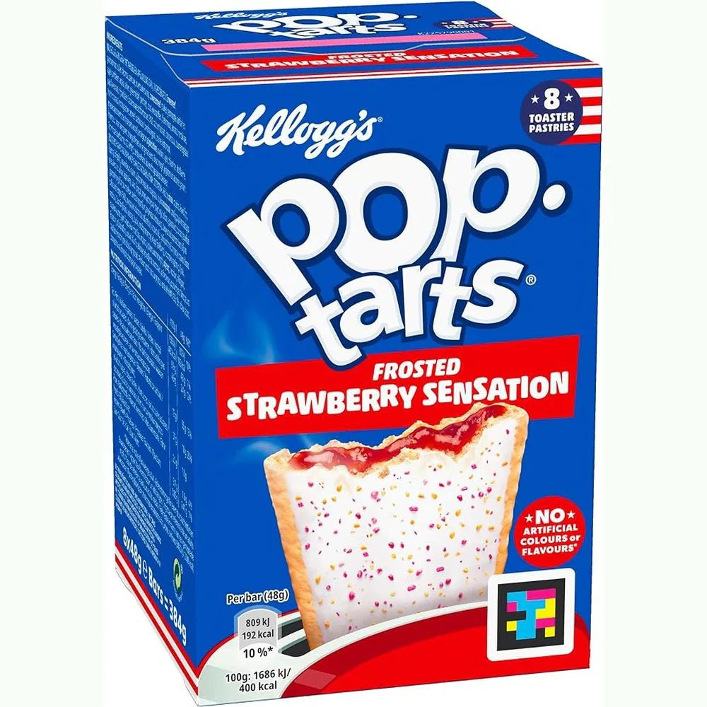 Kellogg's Pop Tarts Frosted Strawberry Sensation Big