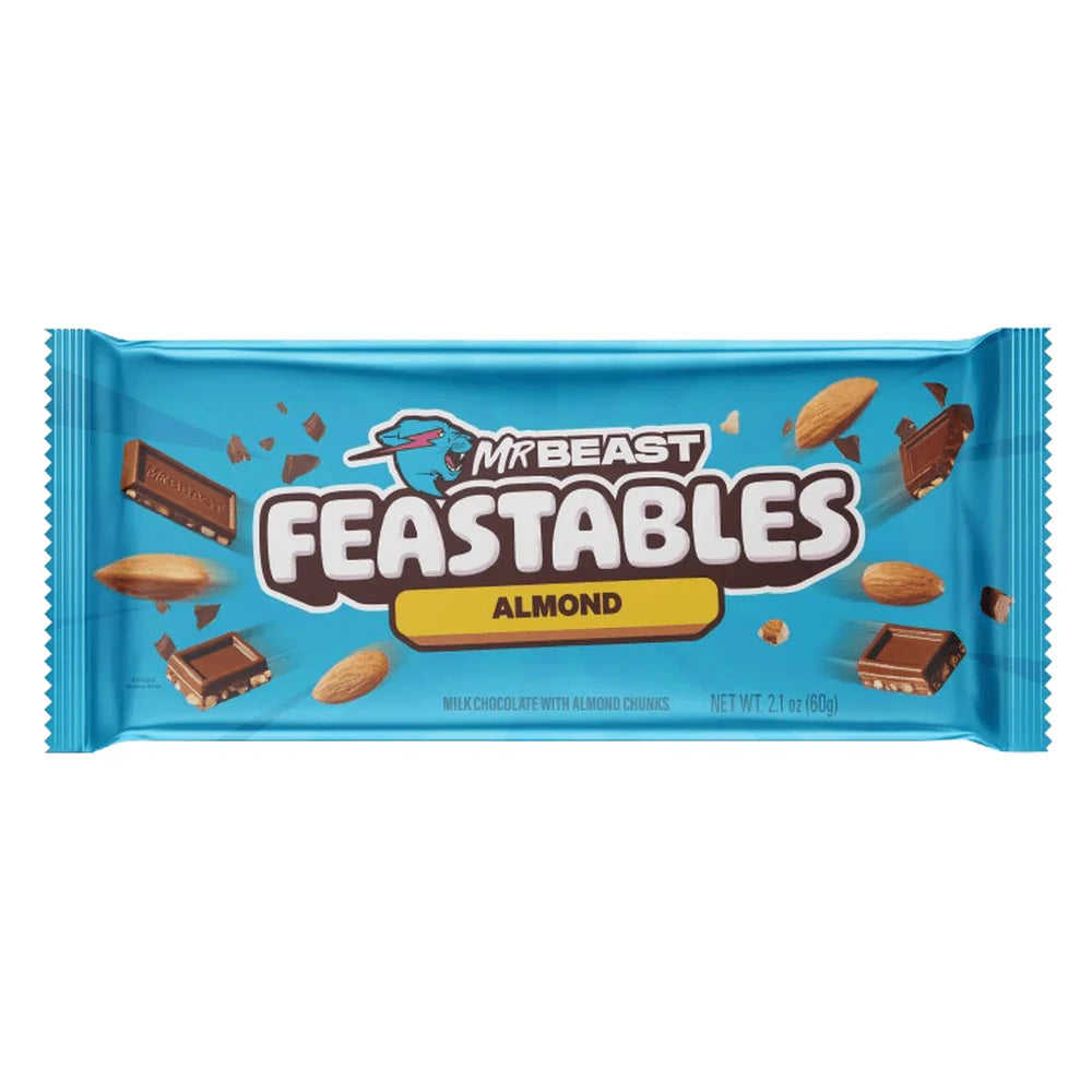 Mr Beast Feastables Chocolate Almond