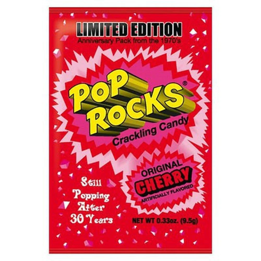 Pop Rocks Crackling Candy Cherry
