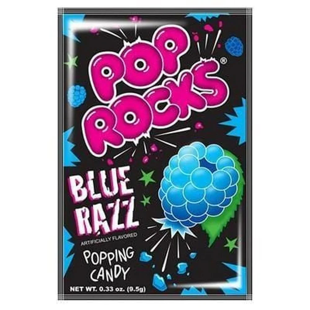 Pop Rocks Popping Candy Blue Raspberry