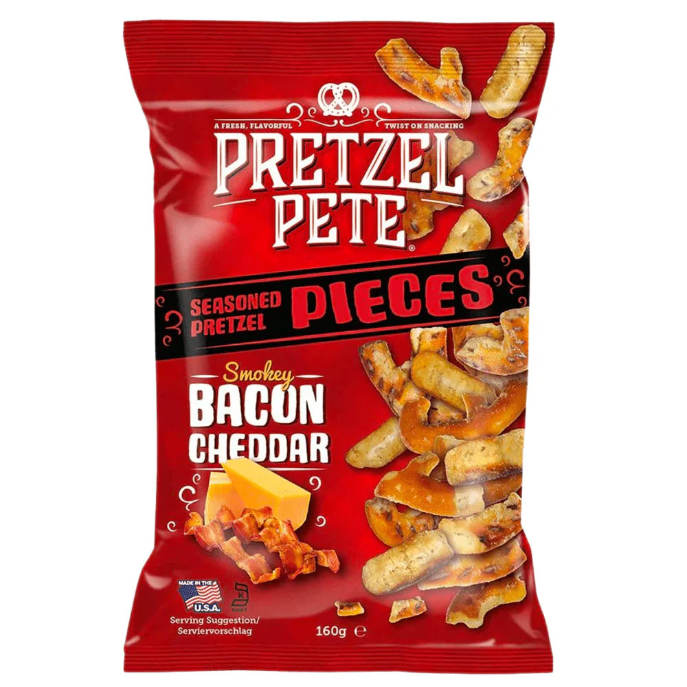 Pretzel Pete Pieces Smokey Bacon Cheddar