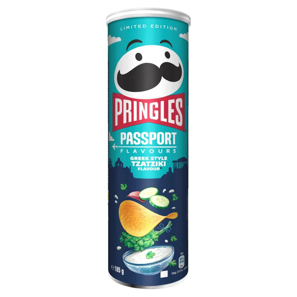 Pringles Chips Passport Greek Style Tzatziki