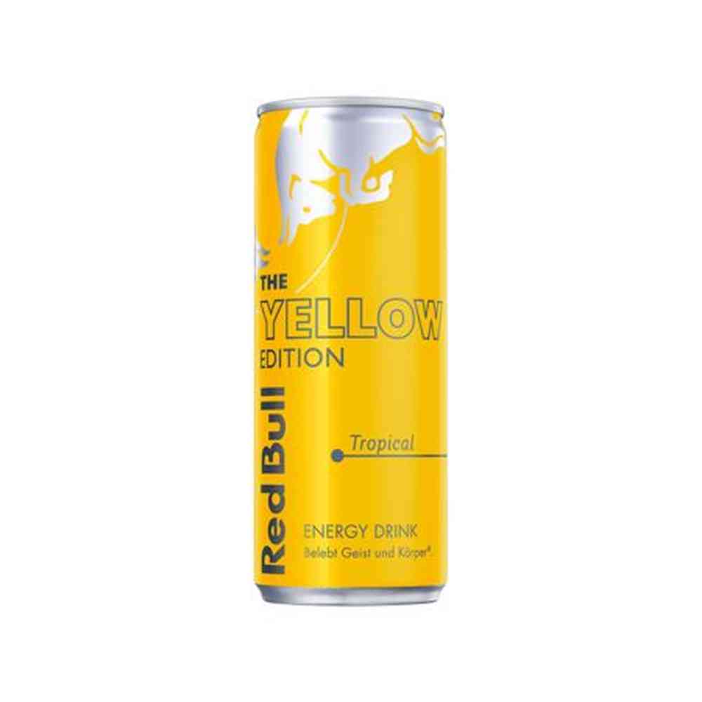 Red Bull The Yellow Edition Tropical
