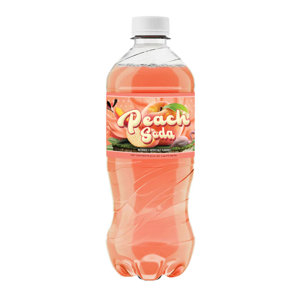 Exotic Pop Tropical Crème Peach Soda