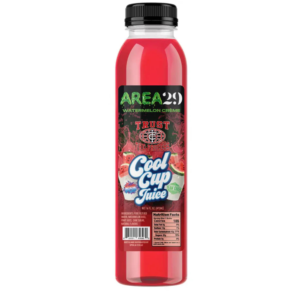 Exotic Pop Area 29 Watermelon Creme Cool Cup Juice