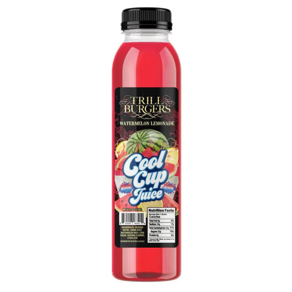 Exotic Pop Trill Burgers Watermelon Lemonade Cool Cup Juice
