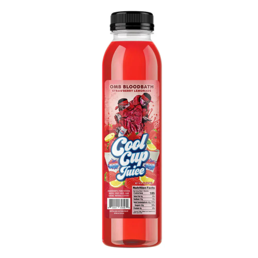 Exotic Pop x Cool Cup Juice OMB Blood Bath Strawberry Lemonade