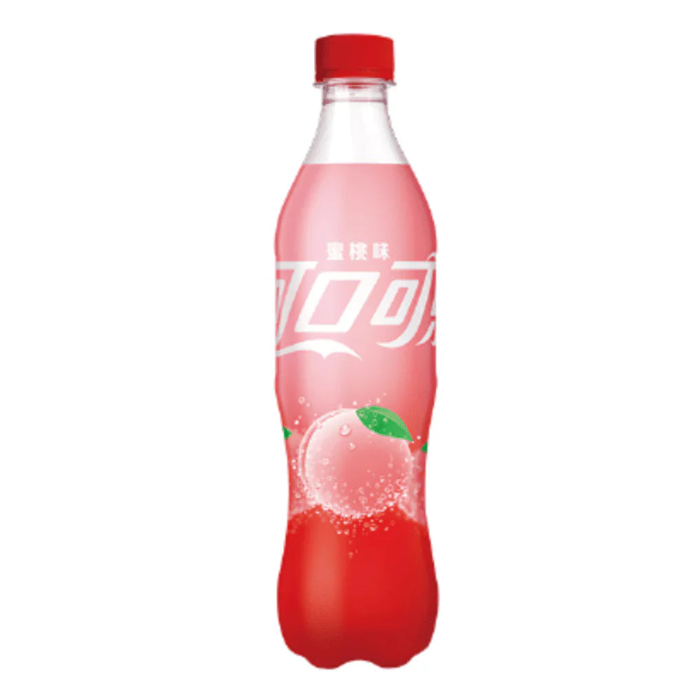 Coca Cola Peach Bottle